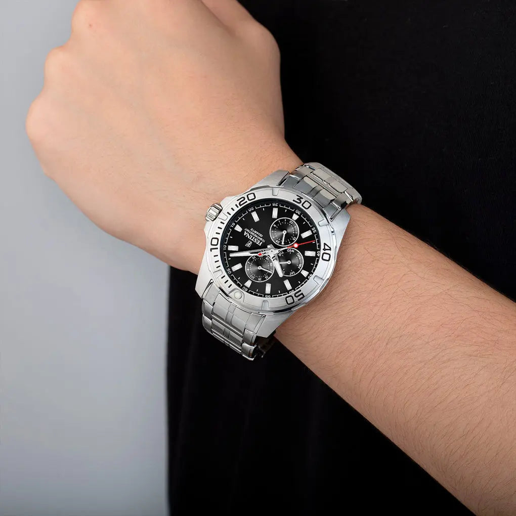 Montre Festina Multifonctions Acier Festina