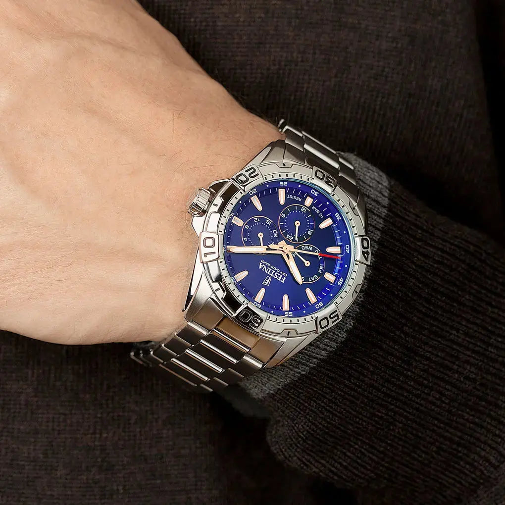 Montre Festina Multifonctions Acier Instant-Montre