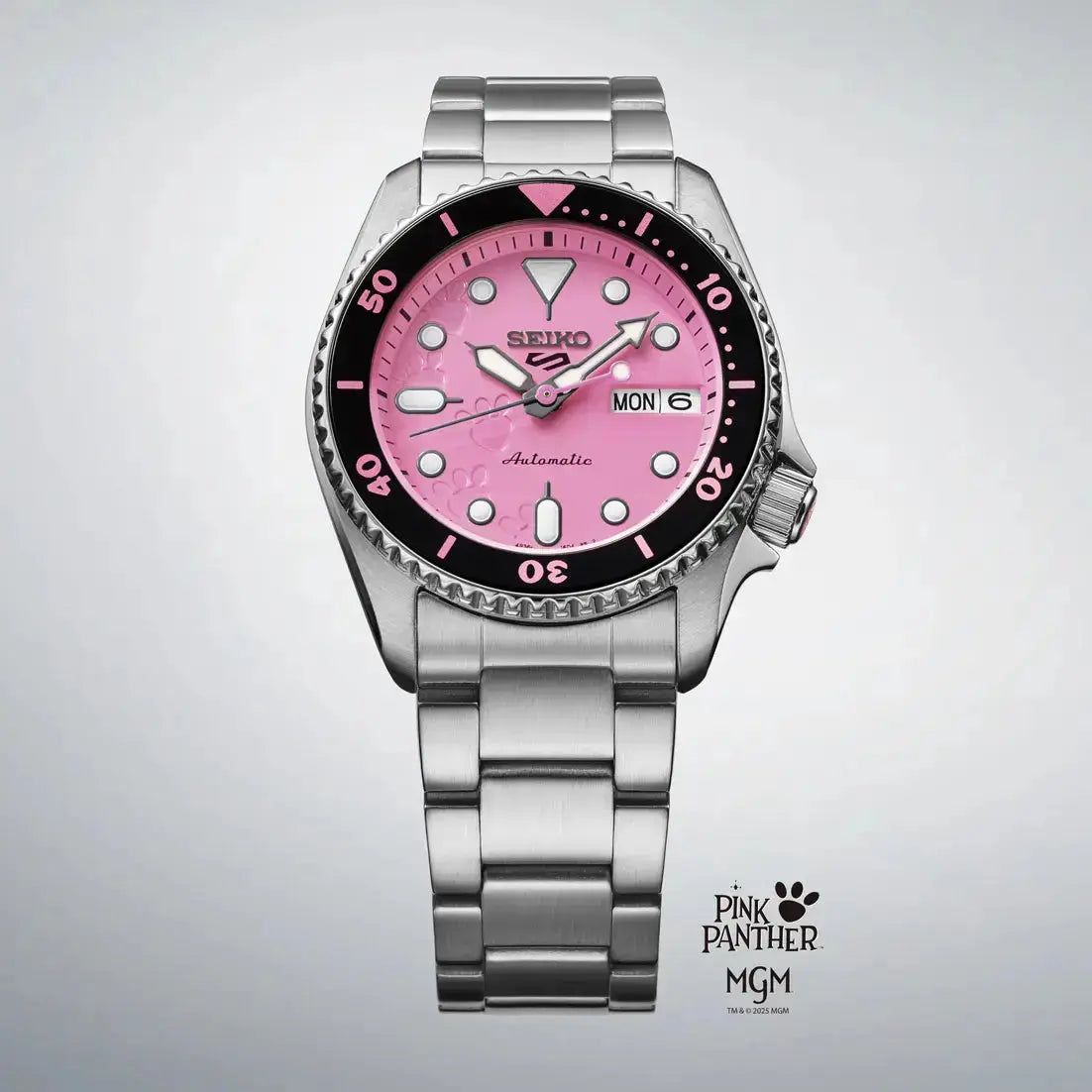 Montre Seiko 5 Édition Limitée Pink Panther (La Panthère Rose)