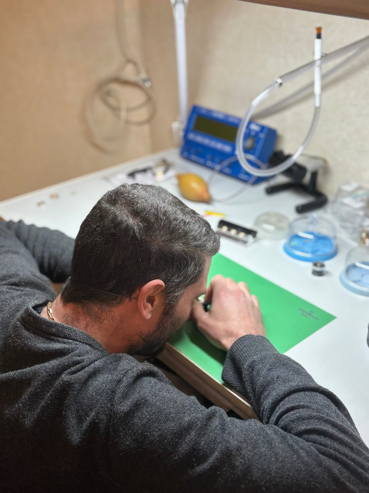 L'atelier d'horlogerie