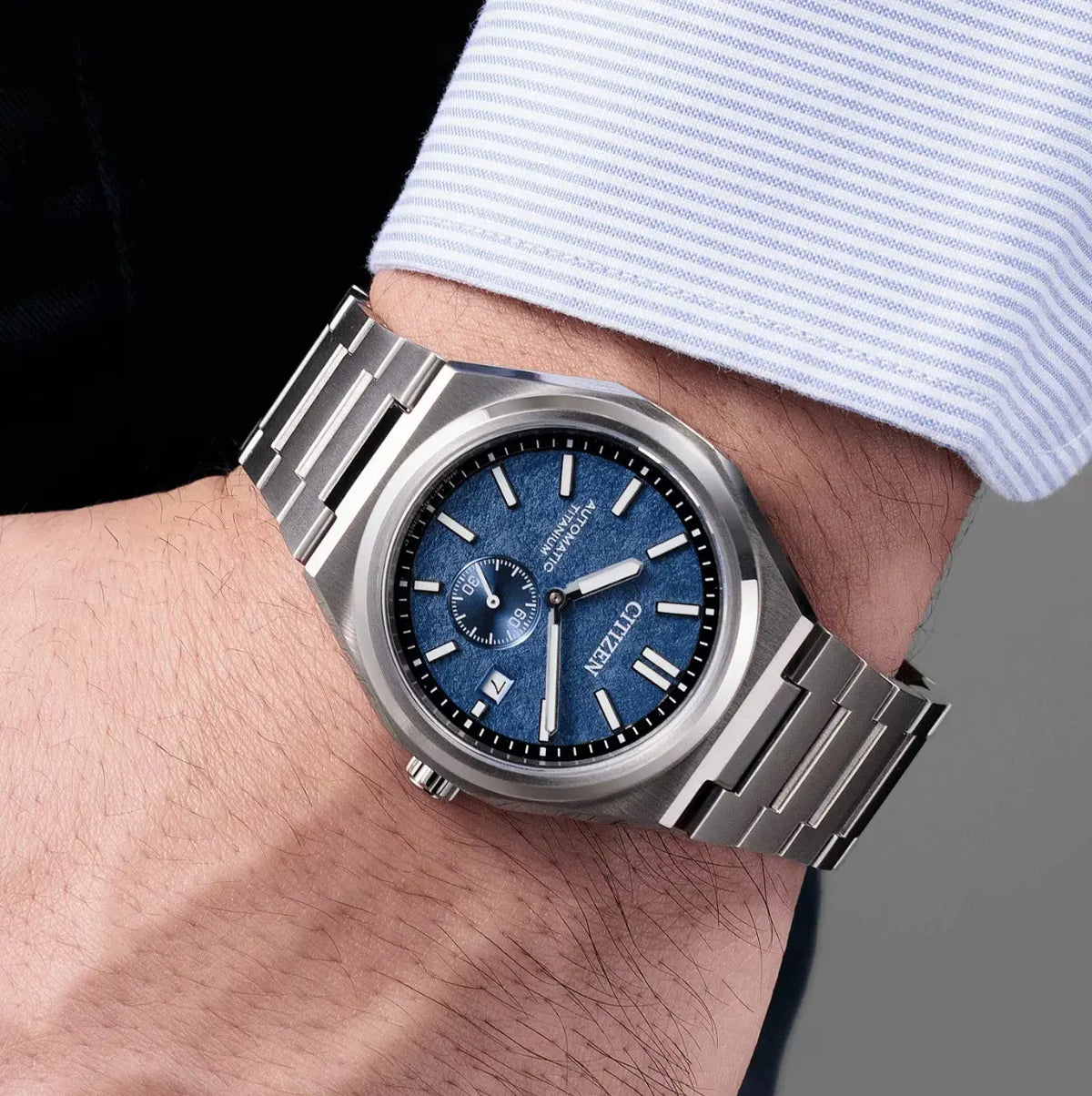 Montre Citizen Automatique Super Titanium Zenshin NJ0180-80L