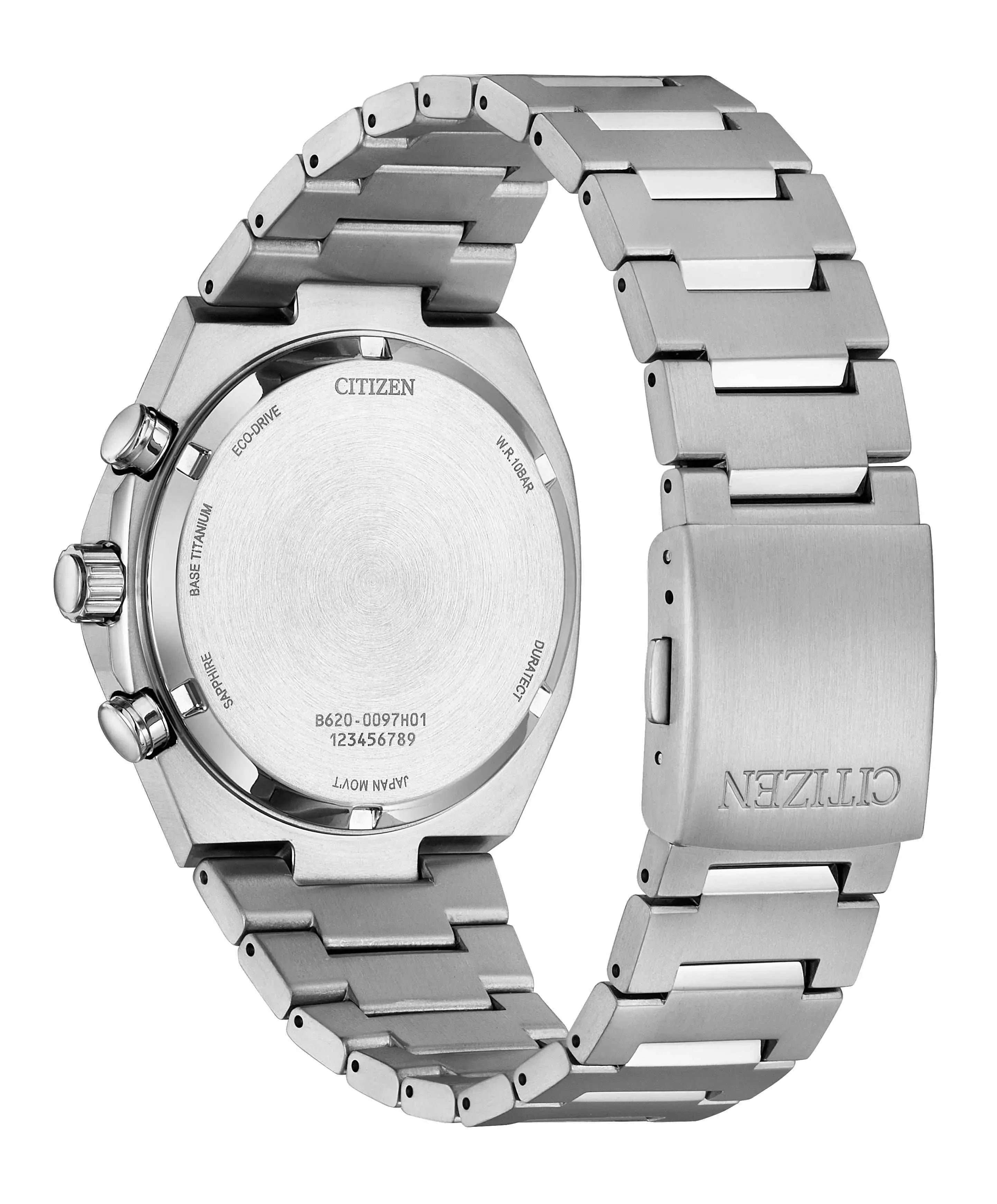 Montre Citizen Eco-drive Super titanium chrono Instant-Montre