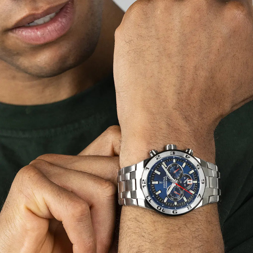 Montre Festina Chronobike Acier Instant-Montre