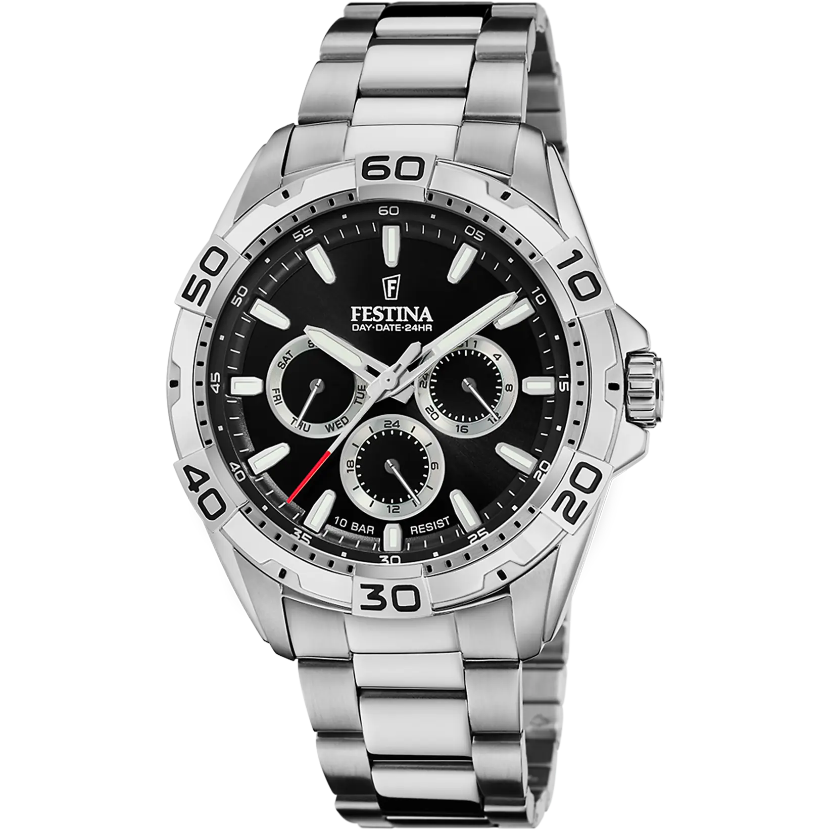 Montre Festina Multifonctions Acier Instant-Montre