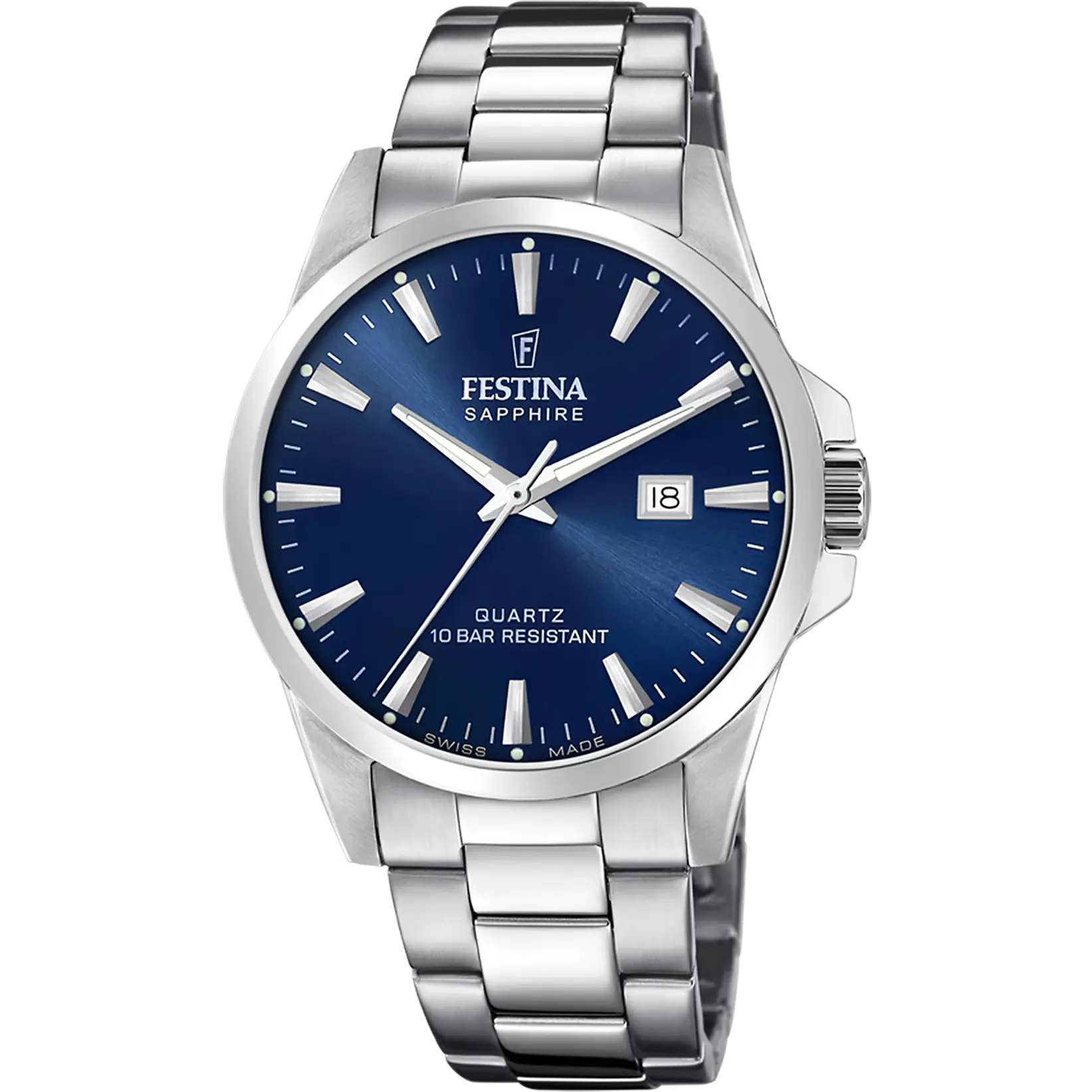 Montre Festina Suisse Acier Festina