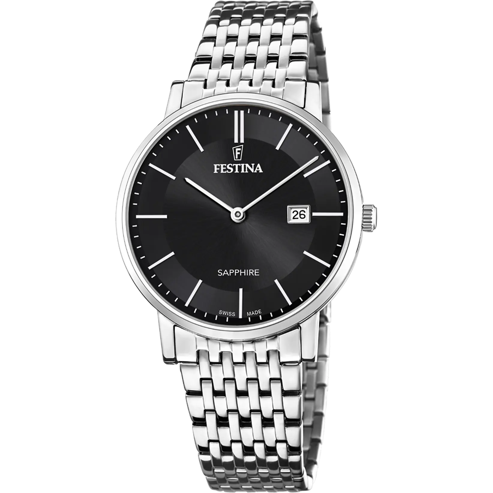 Montre Festina Suisse Acier Instant-Montre