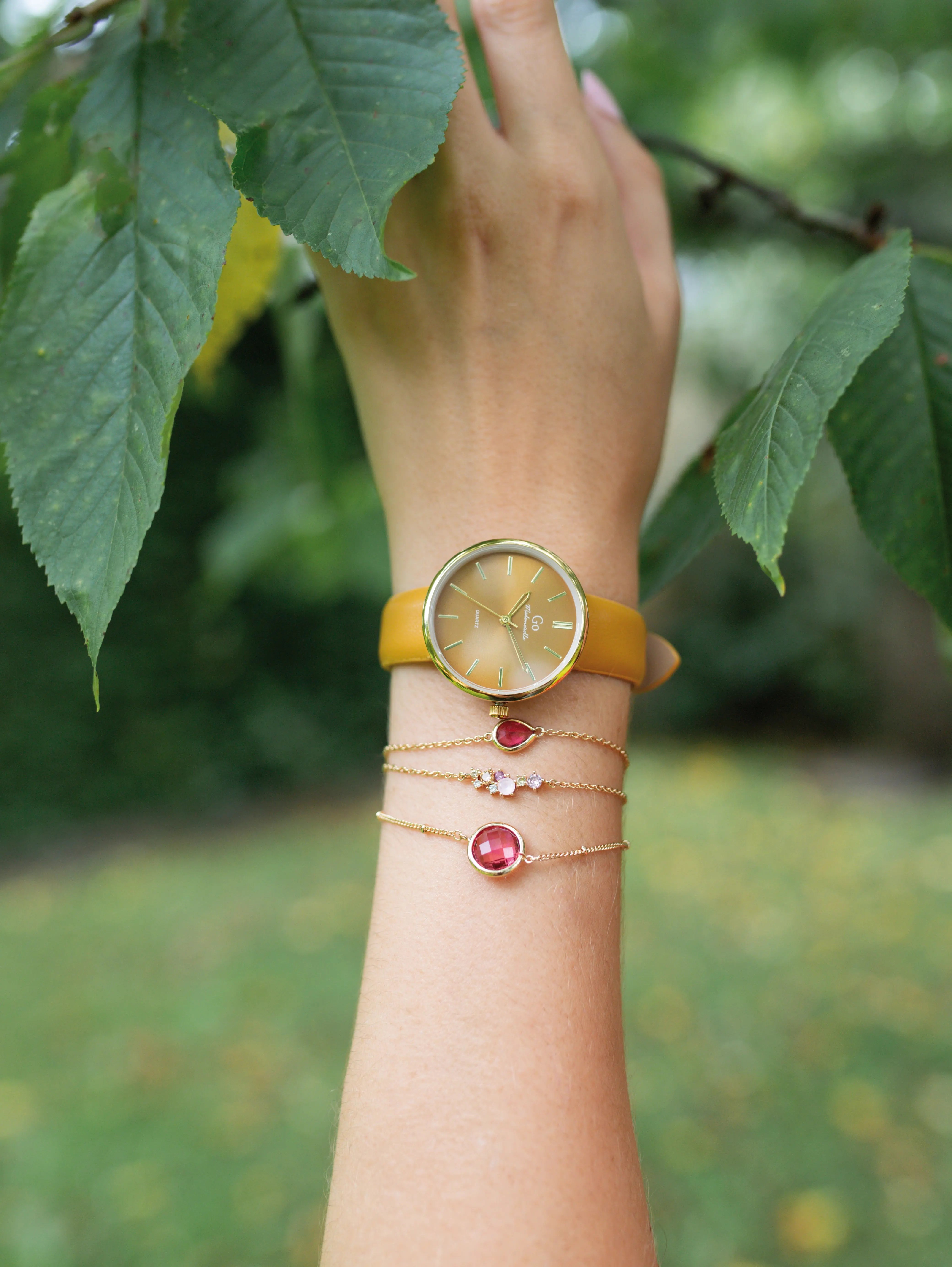 Montre GO Cuir Instant-Montre