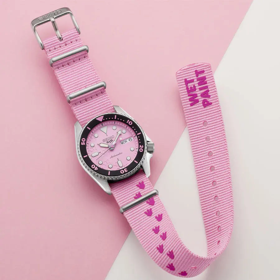 Montre Seiko 5 Édition Limitée Pink Panther (La Panthère Rose)