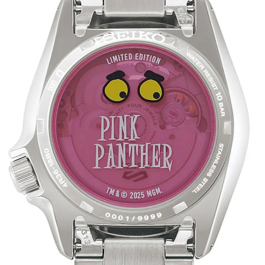 Montre Seiko 5 Édition Limitée Pink Panther (La Panthère Rose)
