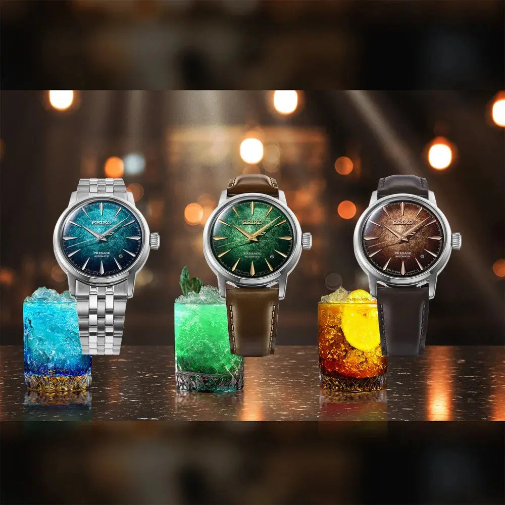 Montre Seiko Présage Automatique Cocktail Mint Mist Seiko