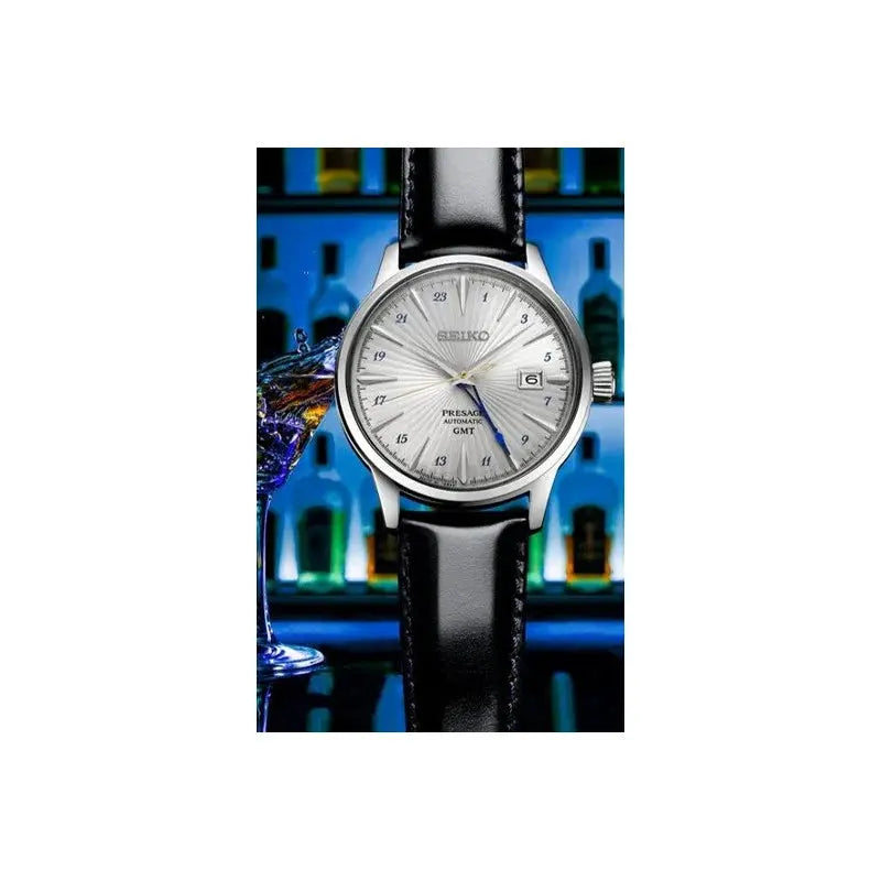 Montre Seiko Présage Cocktail Silver Bullet SSK049J1