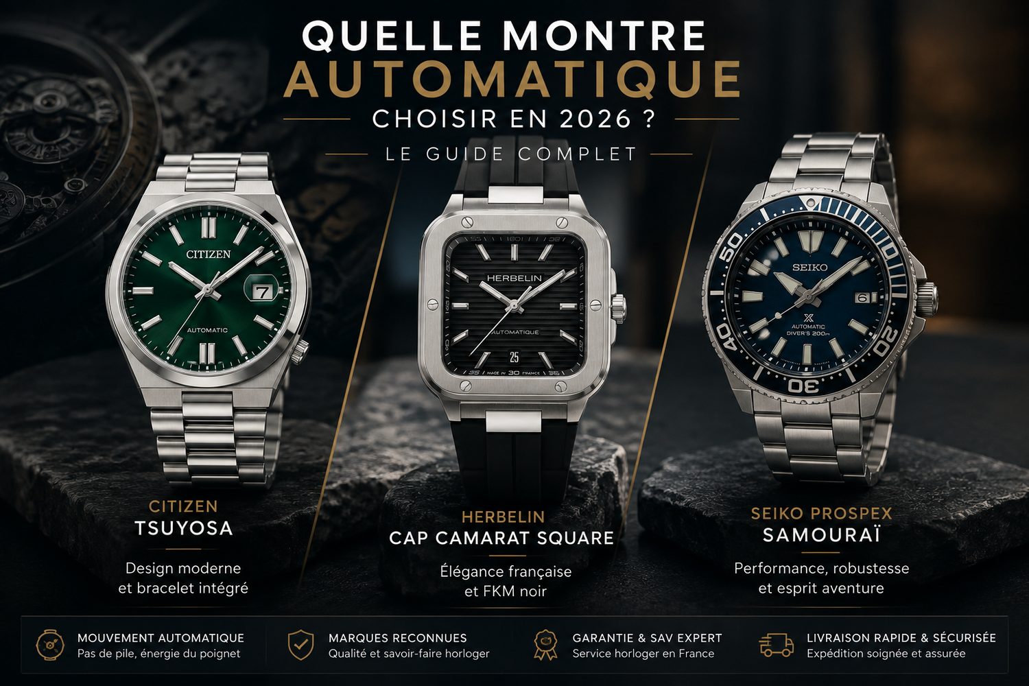 Quelle montre automatique choisir en 2026 ? Le guide complet