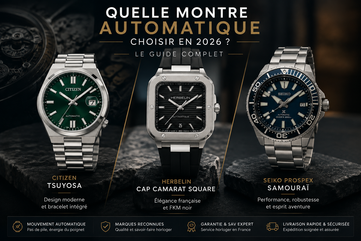 Quelle montre automatique choisir en 2026 ? Le guide complet