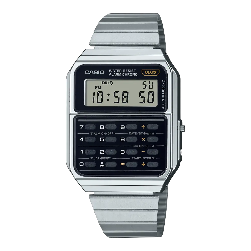 Montre Casio Collection Calculatrice Instant-Montre