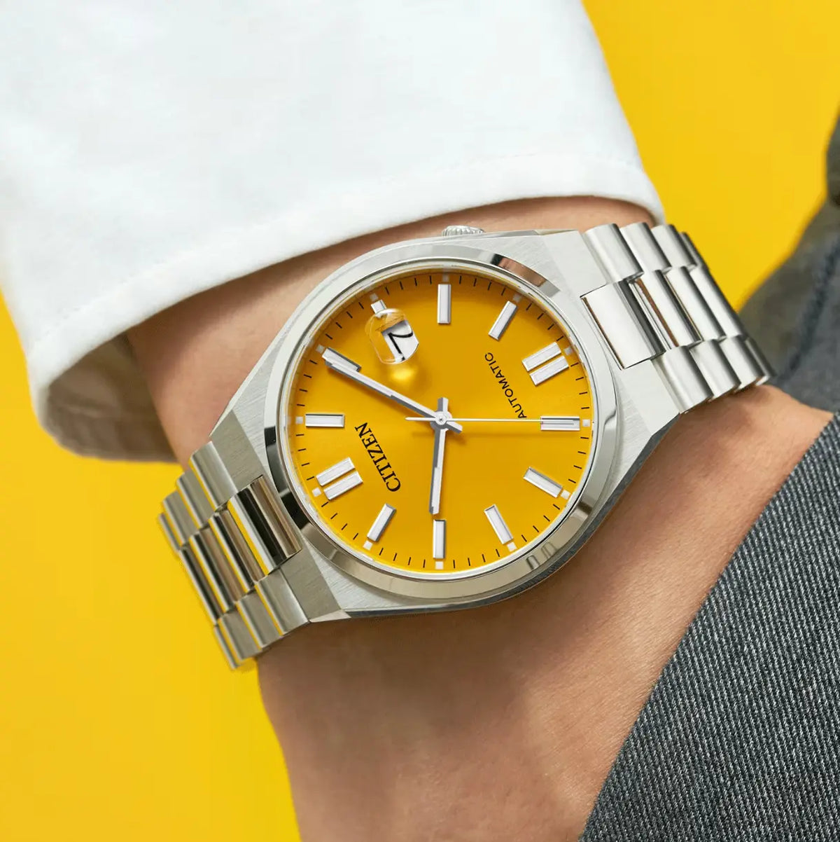 Montre Citizen Tsuyosa Jaune 40 mm NJ0150-81Z
