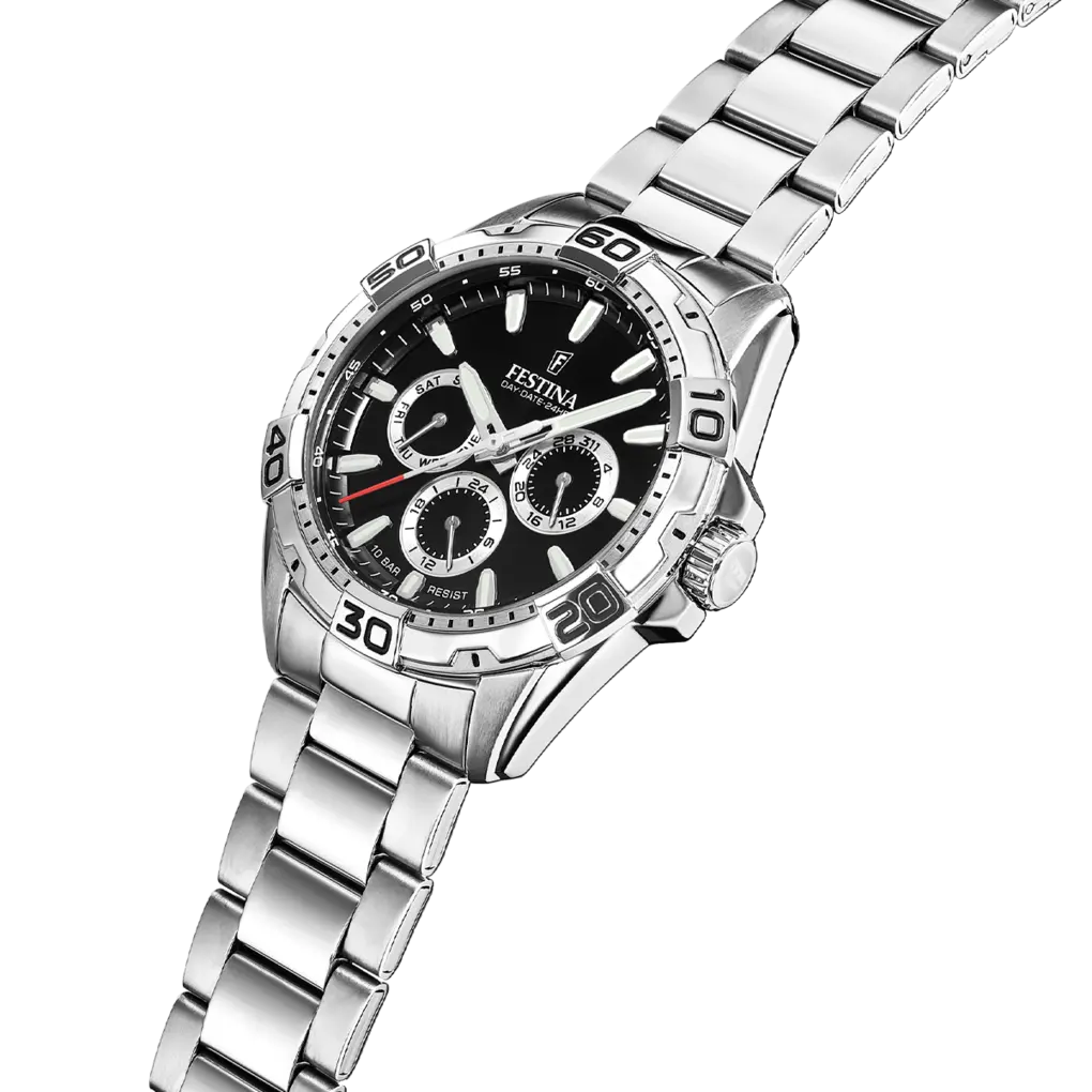 Montre Festina Multifonctions Acier Instant-Montre