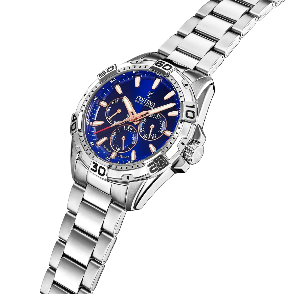 Montre Festina Multifonctions Acier Instant-Montre