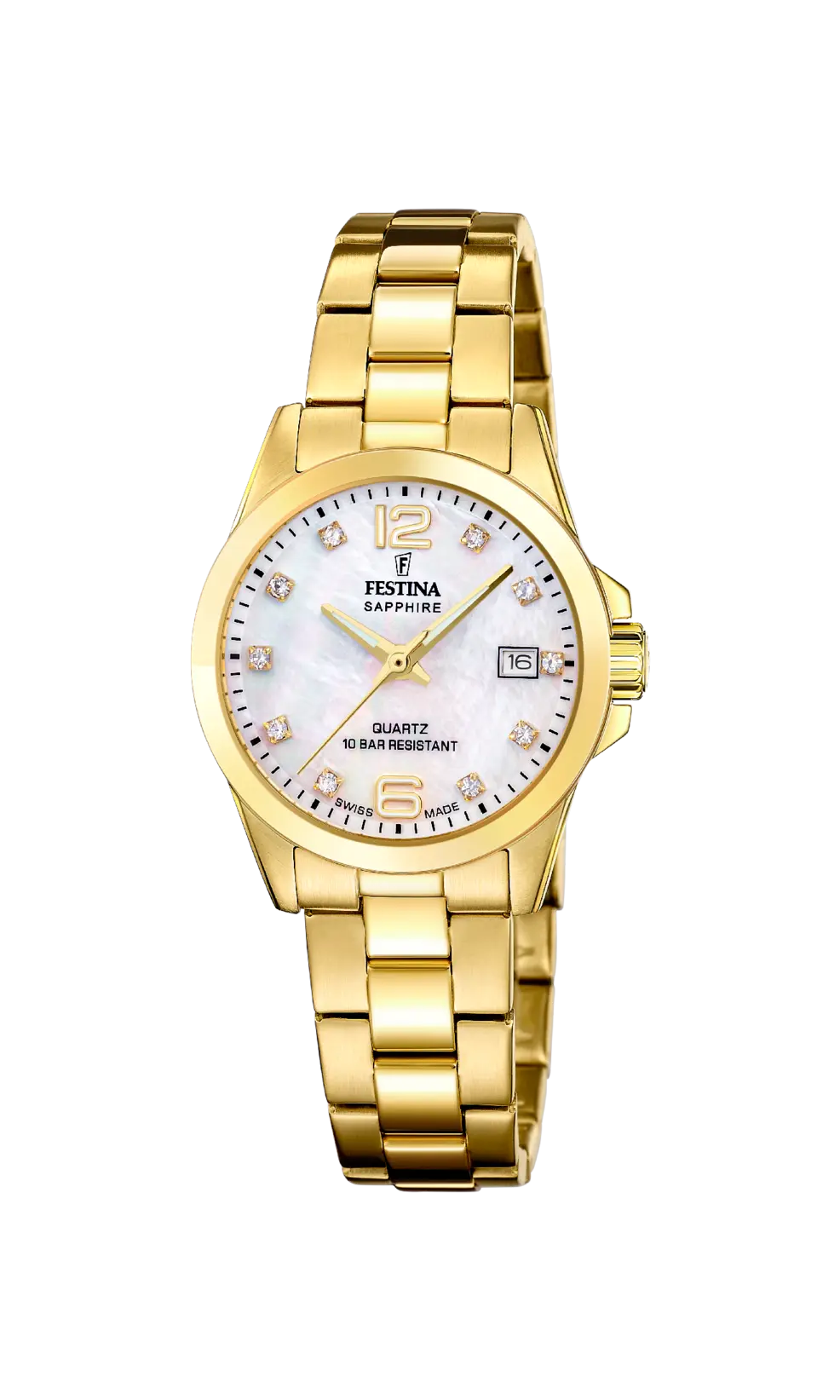 Montre Festina Suisse Acier Nacre Festina