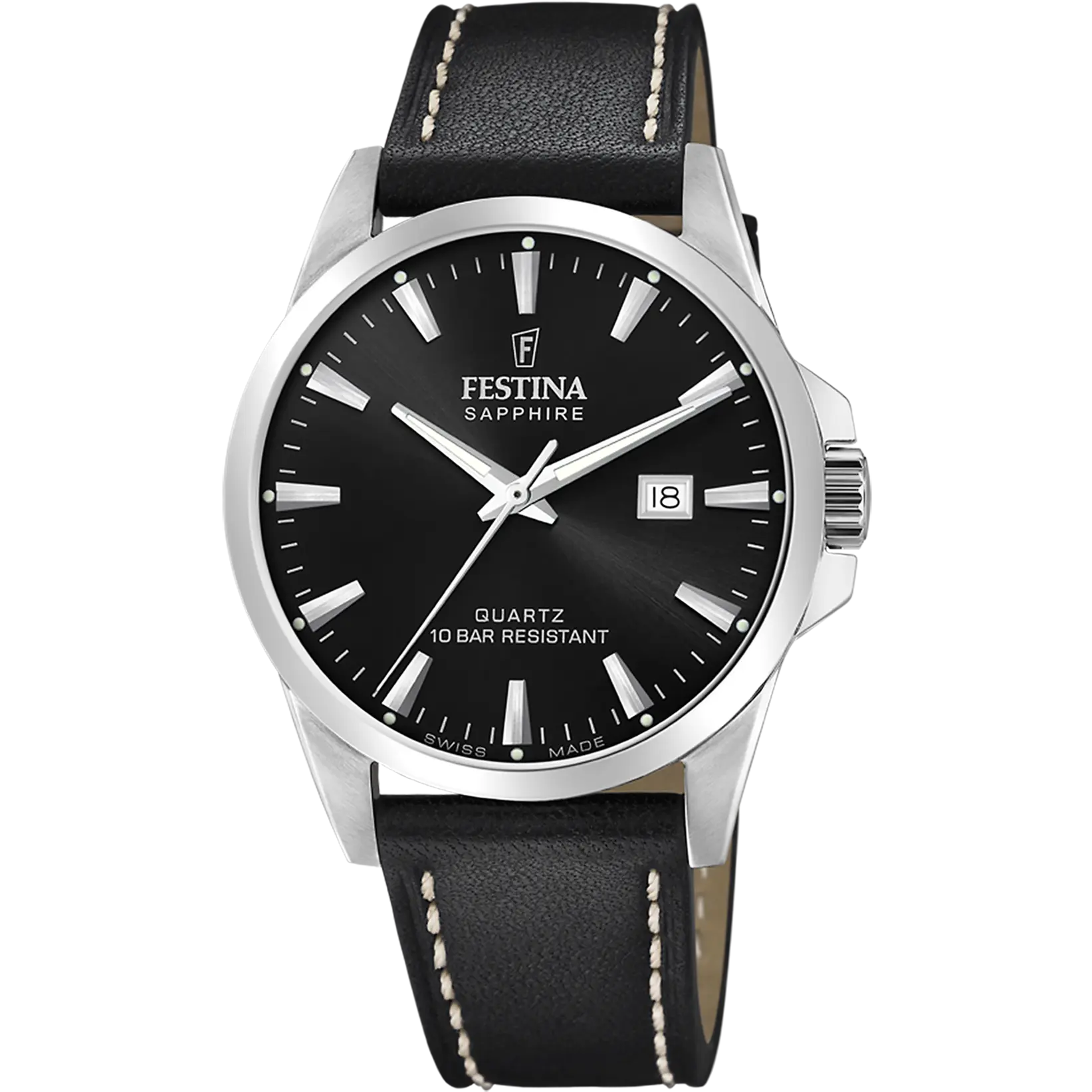 Montre Festina Suisse Cuir Instant-Montre