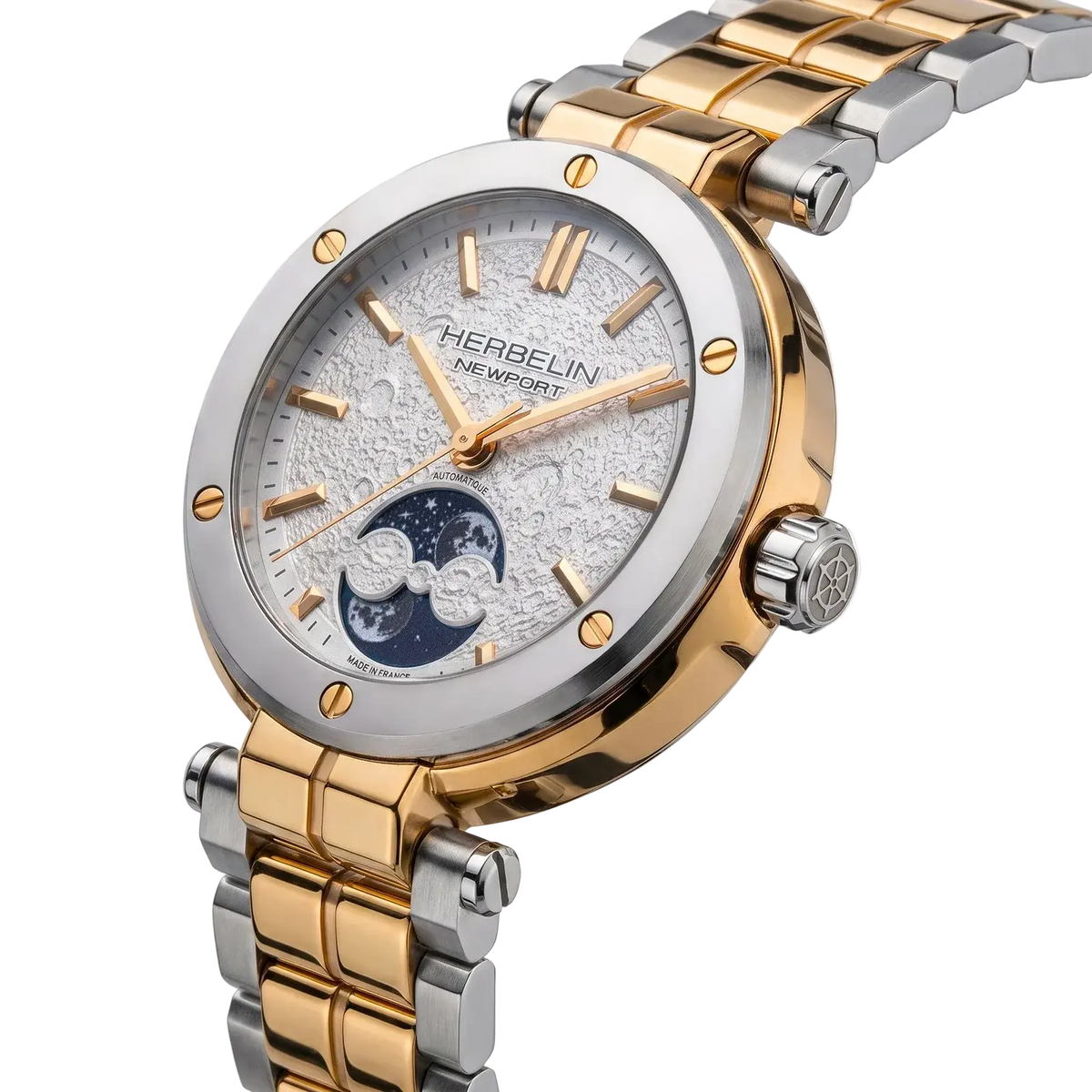 Montre Herbelin Newport Automatique Phase de Lune 2879BT1N11